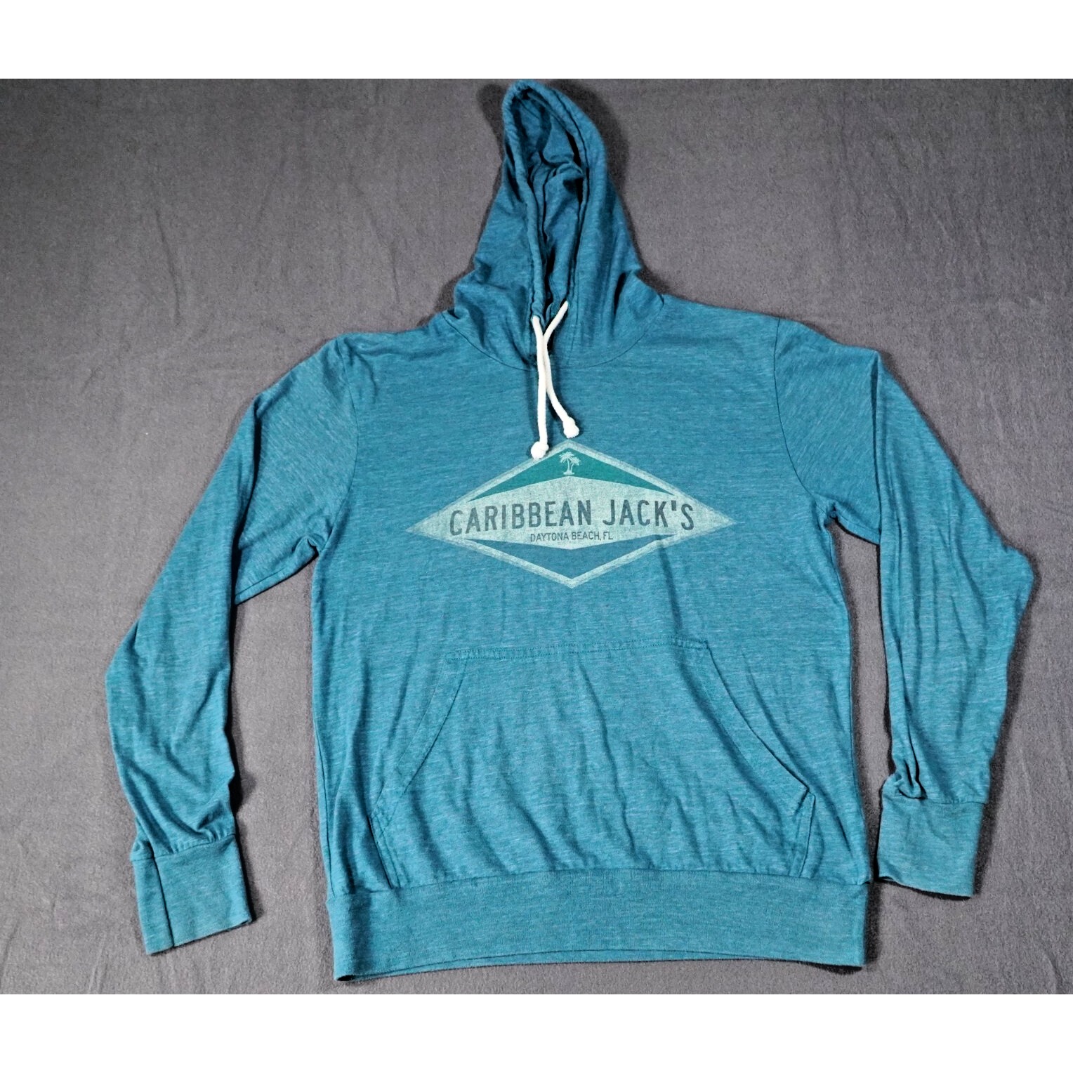 Daytona Fl Carbbean Jacks Official Blue 84 Lightweight Hoodie Size Small Daytona Fl Carbbean Jacks Official Blue 84 Lightweight Hoodie Size Small